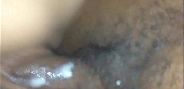  BBC fucking a creamy white muff closeup